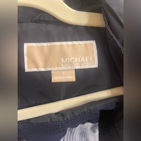 Michael Kors raincoat navy - Picture 2 of 3